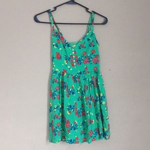 Floral Short Dress